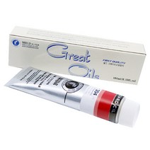 쉴드 그레이트 유화물감 304 CINESE RED, 180ml, 1색
