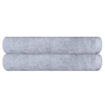 송월타월 프리미엄 크라운50 바스타올 230g 30수 면사, 파랑, 2개