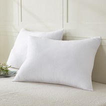 케이아이티홈 지퍼형 클린베개솜 2p, 화이트