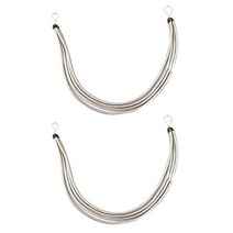 자석 커튼 타이백 M, 그레이, 2개