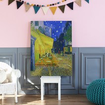 명화 액자테이블 대, 밤의 테라스