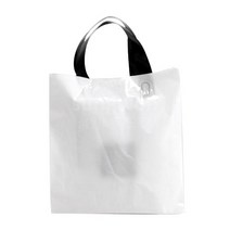 백색 손잡이 비닐쇼핑백 소, 백색 (소) 비닐쇼핑백 비닐봉투, 100장, 100개