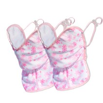 인콘트로 UV CUT 볼마스크 2p, 꽃무늬 핑크