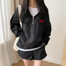 린다샵 비스트 후드 반집업 아노락