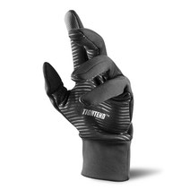 타이트엔드 웜터치 기모장갑, 블랙