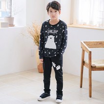 잭키드 남아용 베어 상하 바지세트