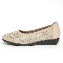 워크센스 여성용 센른이 컴포트 펀칭 로퍼