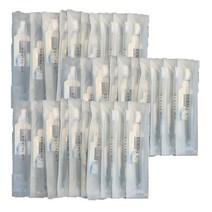 마켓A 휴대용 칫솔 치약 낱개포장 덴탈키트 블루그린, 30세트