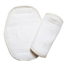화모 베이비 소프트 3중직 거즈 침받이 2p, 아이보리