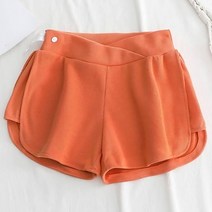 마켓A 사이드 라인 허리조절 임부용 숏팬츠