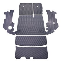 차팡 풀커버 SS 원단 차량용 트렁크매트 블랙 + 벨크로 까끌이 15p + 보들이 15p, 기아, 쏘렌토 MQ4 5인승 2020년형(스피커 유), 기아