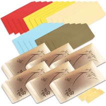 투영디자인 컬러 세로형 돈봉투 5종 x 4p + 골드 용돈봉투 6p, 난무늬, 1세트