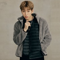 폴햄 남성용 라운드넥 구스 경량 베스트 PHA5VP1012