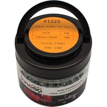 이노공구 와셔머리 백색 직결나사 4.2 x 16 mm 1225, 1개