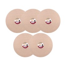 아트메이트 캔버스 원형 5p, 황마