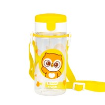 에디슨 프렌즈 흘림방지 트라이탄 빨대컵 350ml, 부엉이 올리, 1개