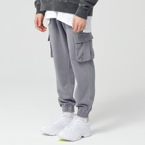 모즈모즈 피그먼트 카고포켓 트레이닝 빅사이즈 조거팬츠