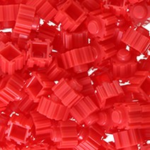 아토블럭 디폼 나노블럭 ADF200 8mm 200개입 x 10p, 블러드레드