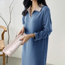 보리맘 클루 카라 임산부 원피스 Y345