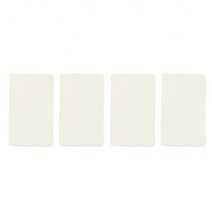 쏘컴퍼니 보수스티커 천연가죽 사파이노 4p, 화이트 (CS9010)