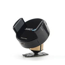 슈키트 차량용 무선충전 부착형 거치대 SM-2, 1개, 혼합색상