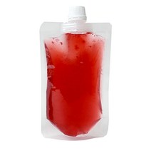 투명 스파우트 파우치 120 x 180 mm 400ml, 30개