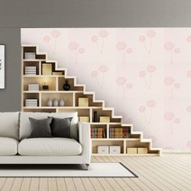 접착식 프리미엄 결로방지 단열벽지, 민들레(JD029)