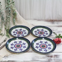 폴라브 접시 4p, 클로버