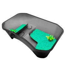 아쿠아테라 거북이 멀티하우스 블랙 NX-11 + 플로워링 컬러스톤 옥색, 1세트