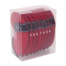 PGA투어 네오프렌 아이언커버 헤드커버 9p, 레드