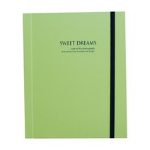 컬러 로얄 접착 포토앨범 ver5.1, 라임(블랙속지), 15매