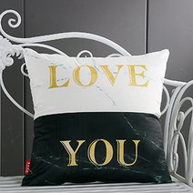 마켓에이 럭셔리라이트 골드 쿠션커버