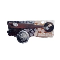 씰링왁스 125p + 멜팅스푼 세트, 블랙앤화이트, 1세트