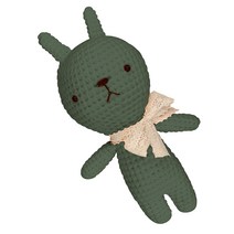 아이한코 뚱이 코튼 Big 코바늘 뜨개질 손뜨개인형, 1개, 063 밀리터리