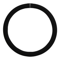 본투로드 코오롱 샤무드 핸들커버 디컷 그레이 포인트, 블랙