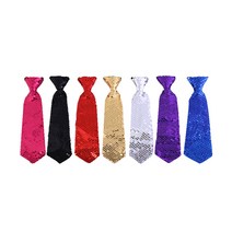 스팽글 넥타이 파티소품 소, 랜덤발송, 7개