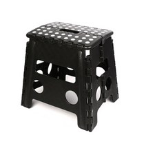 이지웜 공간마련 접이식 의자, 블랙