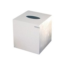 팀버 정사각 티슈 케이스, 03. 팀버 티슈케이스 정사각 - 화이트