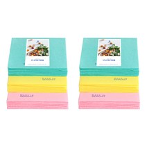쓱싹 독일 두꺼운 부직포 삼색행주 랜덤발송 20p, 2세트