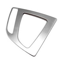 굿즈인홈 BMW 기어노브 패널 몰딩 무광크롬, F30 / F32 / F36