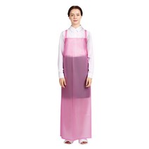 THE앞치마 우레탄 방수 H형 앞치마 대, 핑크, 1개