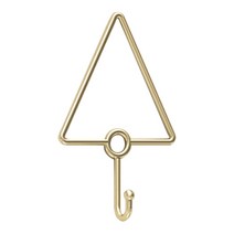 포인트 트라이앵글 후크 B, 골드, 1개