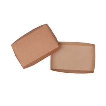 크라프트 사각 종이트레이 DK-5 183 x 114 x 25 mm, 1개입, 100개