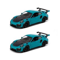 킨스마트 포르쉐 911 GT2 RS 1:36 다이캐스트카 2p, 랜덤발송