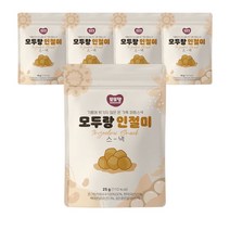 또또맘 모두랑 아기 과자 25g, 인절미, 5개