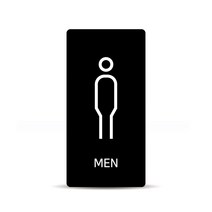 디자인콤마 화장실 표시 안내판, MEN, 1개