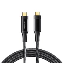 맥도도 C타입 to C타입 썬더볼트 3 데이터 충전 케이블, 1개