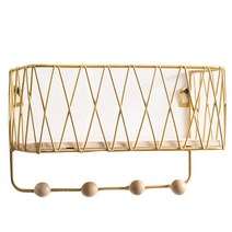 탑시가 TCR 인테리어 감성 벽걸이 수납 행거, A타입, 1개