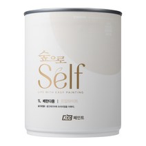 KCC 숲으로 셀프 베란다용 에그쉘 페인트 1L, 로얄화이트