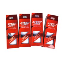 넥센 스피드맥스 부스트파워 슈퍼패스트 2피스 골프공 12p, 화이트, 4개